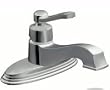 Moen S6202 Rothbury Single Handle Centerset Bathroom Sink Faucet with Valve Chro