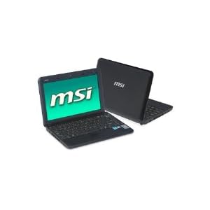 MSI U130-416US 10-Inch Netbook (Black)