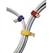 CASELOGIC / CLGCT6 / Computer Cable Ties, 6-3/4 Length, 6 Per Pack, Assorted Colors / Sold as 1 PK Image