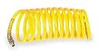 Speedaire 1VEJ1 Coiled Air Hose, 3/8 In ID x 12 Ft, Nylon