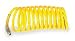 Dayton 1VEH8 Coiled Air Hose, 1/4 In ID x 25 Ft, Nylon