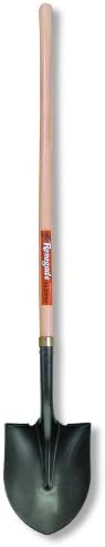 Hisco Renegade 14 Gauge Closed Back Round Point Shovel With 47" Ash Wood Handle