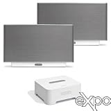 2 Sonos ZonePlayers S5 White amp; 1 Sonos ZoneBridge 100 Bundle internet radio