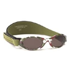 lunettes de soleil de b�b� d'aventure 0 � 2 ans de vert de camo