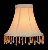 Lite Source - CH502-6 - Candelabra Shade Cream With Beads