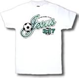 Jesus Soccer (In His Name I Play) Youth T-Shirt