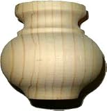 Medium Squat Bunn Foot - Pine