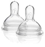 Medela Slow Flow Wide Base Nipple, 3pk/0-4 months