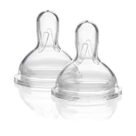 Medela Slow Flow Wide Base Nipple, 3pk