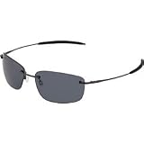 Oakley Nanowire 1.0 Sunglasses Black Chrome w/ Grey