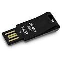 Kingston DataTraveler Mini Slim 16 GB USB 2.0 Flash Drive DTMS/16GB (Black)