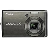 Nikon Coolpix S600 Digital Camera - Urban Black (10.0MP, 4x Optical Zoom) 2.7 LCD
