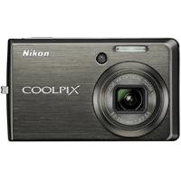 Nikon Coolpix S600 Digital Camera - Urban Black (10.0MP, 4x Optical Zoom) 2.7 LCD