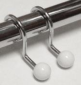 Zenith 98SS 12 Count Hooks Chrome