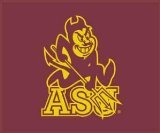Buy NCAA Classic Blanket Throw Arizona State Sun Devils - College Athletics Fan Shop Sports Merchandise by Biederlack
