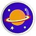 Out Of This World Saturn Knob by Olive Kids