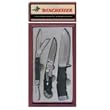 Winchester 22-41276 Rubber Handled Knife Set, Three Piece in Presentation Box
