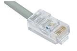 Cat. 5 10Base-T Patch Cable, RJ45 / RJ45, 100.0 ft, Color: Gray