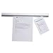 Office Products : Advantus 02010 Grip-a-strip display rail, 48' long, 1-1/2' high, satin aluminum finish