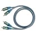 Oehlbach NF Set Ice blue Audio Kabel Cinch 0,5m