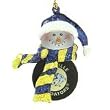 Nashville Predators 3" Acrylic Striped Home Run Snowman - NHL Hockey