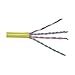 Cable, Cat 6, 23 AWG, 1000 ft, Yellow