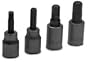 BRAKE CALIPER HEX BIT SET--3/8" DR.--4 PC.