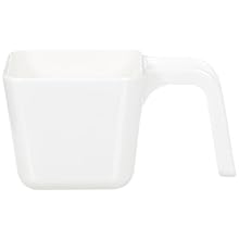 Carlisle 49110-102 White 9.5 Oz. Portion Cup with U-shaped handle (Case of 6)