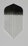 3 sets CLEAR/BLACK Slim flights, Amerithon, Made in the USA