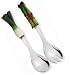 Salad Server Set of 2 - Asparagus & Leek