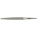 Nicholson Rectangular Hand Mill File, Single Cut, American Pattern, Bastard Cut, 4" Length (Pack of 1)