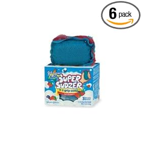 Johnson's Kids Super Sudzer E-Z Grip Soap, Berry Breeze, 3-Count, 2.46-Ounce Bars (Pack of 6)