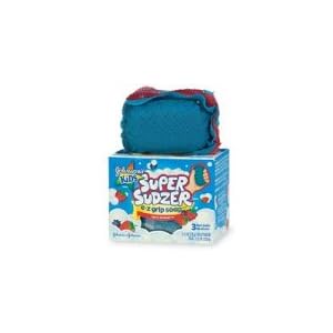 Johnson's Kids Super Sudzer E-Z Grip Soap, Berry Breeze, 3-Count, 2.45-Ounce Bars (Pack of 6)