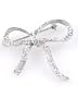 Aurora Borealis Swarovski Crystal Bow Brooch