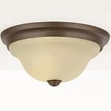 Murray Feiss Corinthian Bronze Morningside Ceiling Lighting Flush Mount