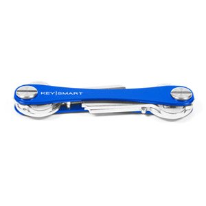 KeySmart Extended Key Holder (2-8 Keys, Blue)