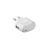 Wicked Chili 220V Netzteil auf USB Adapter für Apple iPod Nano 5G 5. Gen. / Ladegerät Ladeadapter in weiss