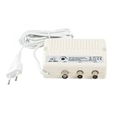 2 Way TV Aerial Signal Booster Amplifier Freeview