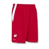 Wisconsin Badgers Nike Pocketed Shorts - Classic Mesh FIT Dry