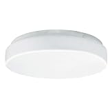 Buy American Fluorescent C2072ET Cirrus 2-Lamp Flush Mount Light Fixture, Smooth White... by American Fluorescent
