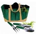 The Rumford Gardener Canvas Tote with Garden Pro Tools, 3-Piece #BGS1006