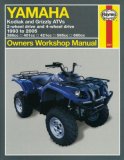 Yamaha Kodiak & Grizzly ATVs 1993 to 2005: 2-wheel drive and 4-wheel drive (Owners Workshop Manual)