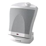 Honeywell Quick Heat 1500W Ceramic Heater, Plastic Case, 6-1/2W X 6-1/4D X 7-1/4H
