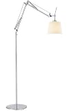 Architect Floor Lamp With Fabric Shade