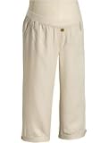 Old Navy Womens Pumice Maternity Low-Rise Cropped Pants