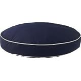 Pet Supplies : 24" Round Dog Bed - Navy