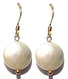 Moonbeam Fresh Water Pearl  Gold Fill Earrings