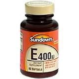 Vitamin E 400 IU B-6 and B-12 Softgels With Folic Acid - 60 Softgels