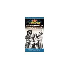 The Three Stooges Go Around the World in a Daze [VHS]