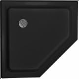 Hydro Systems Corner Acrylic Shower Pan 36 x 36 HPA3636N-BK